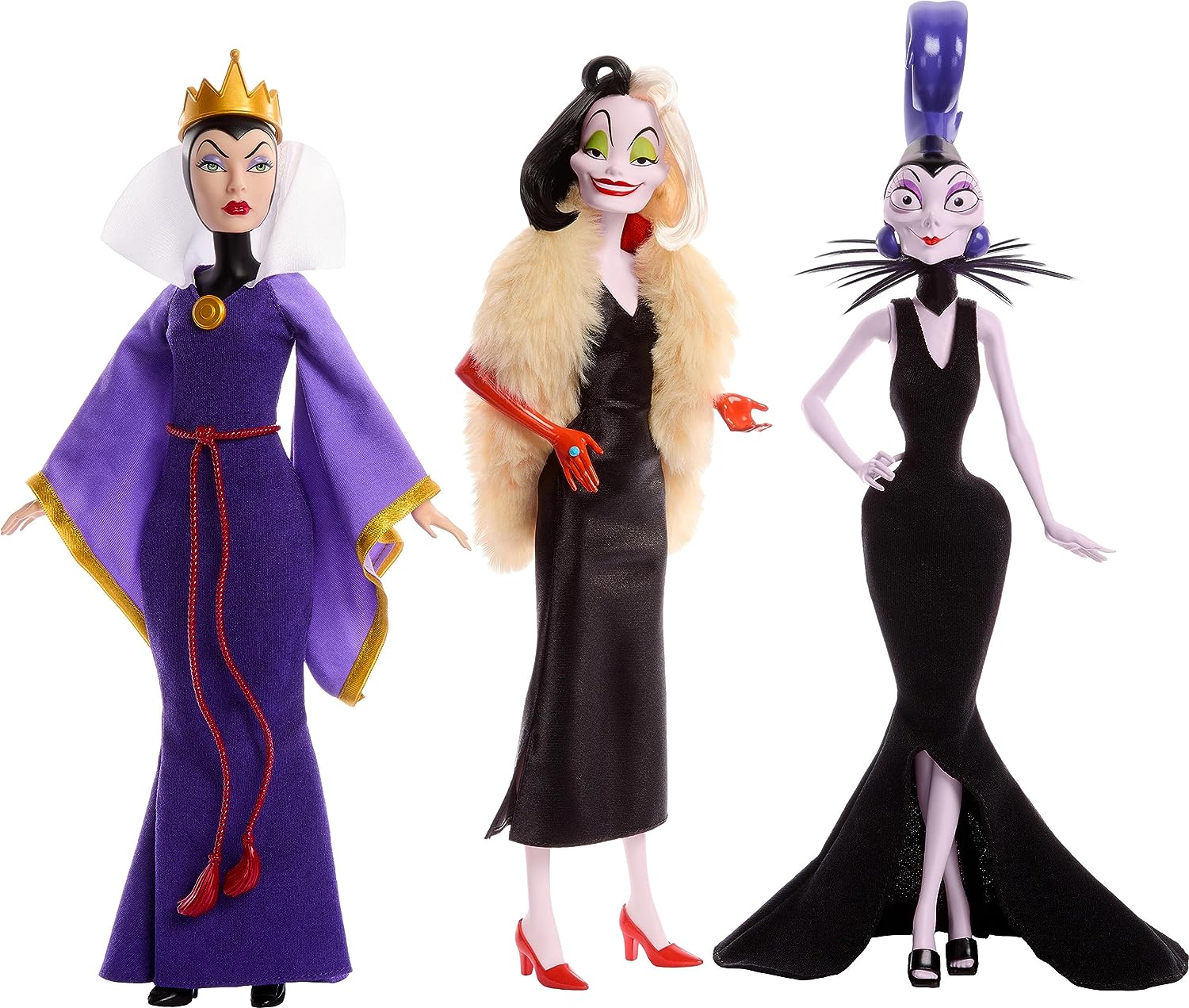 Mattel Disney Villains Fashion Dolls