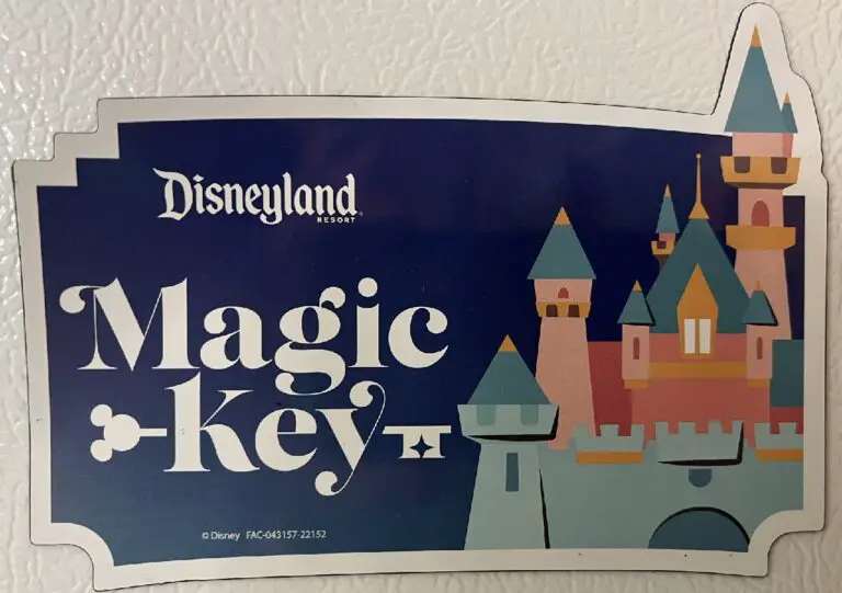 Disneyland Magic Key Sales Resume January 10th