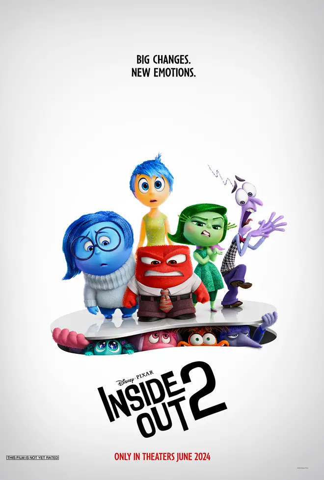 Disney-Pixar Inside Out 2 Coming to Theaters June 2024