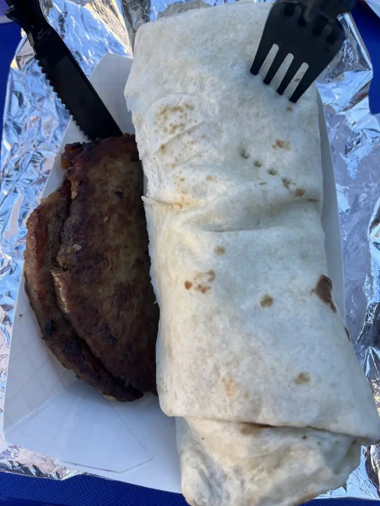 Galactic Grill American Breakfast Burrito