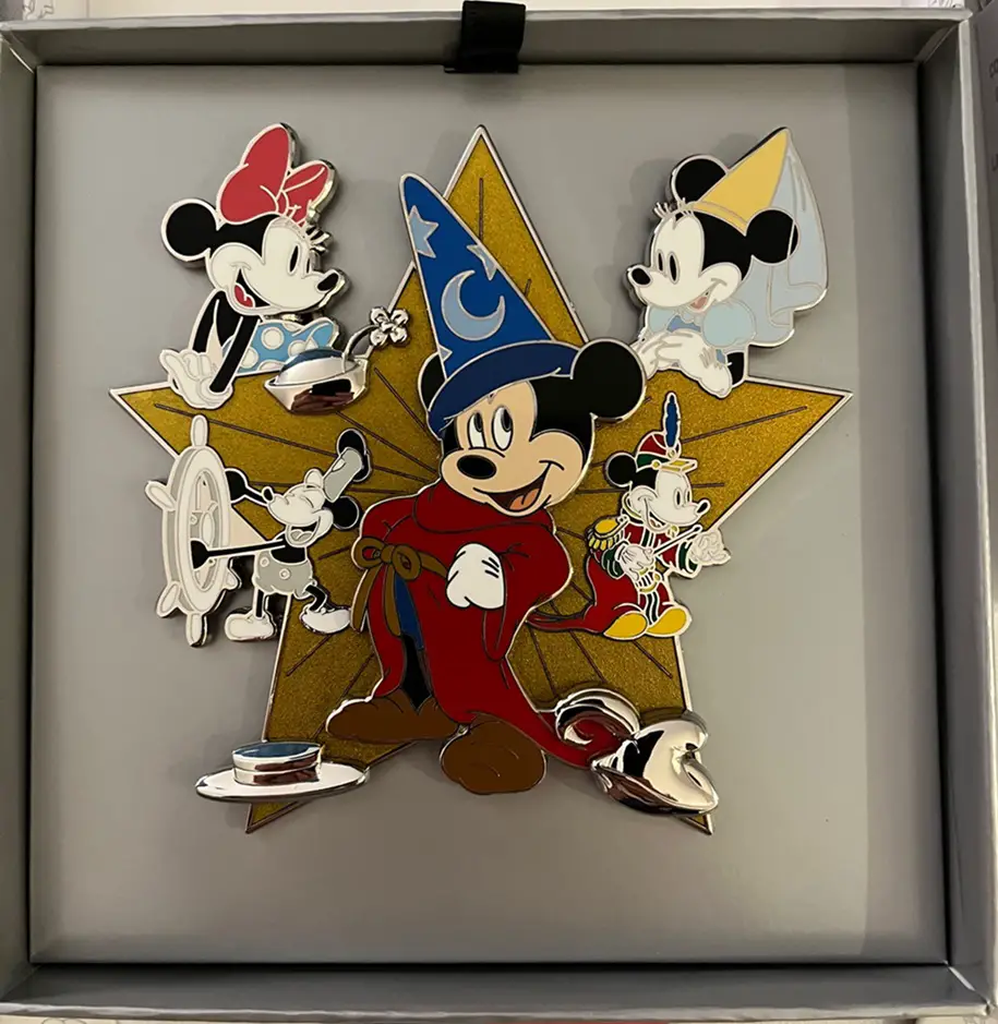 Mickey Mouse 95th Anniversary Large Pin