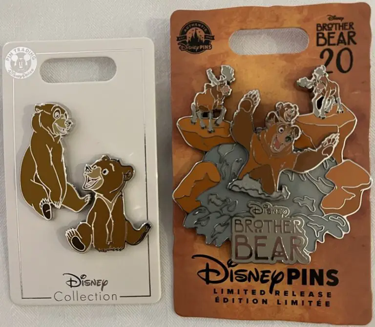 New Brother Bear Pins