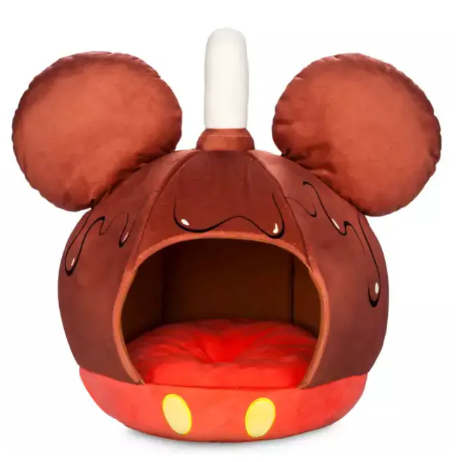 Disney Eats Collection Mickey Mouse Carmel Apple Pet Bed