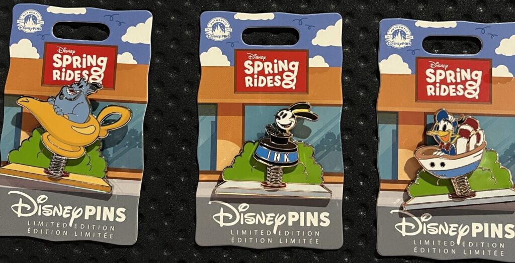 Disney Spring Rides Monthly Pin Series at Disneyland & Walt Disney ...
