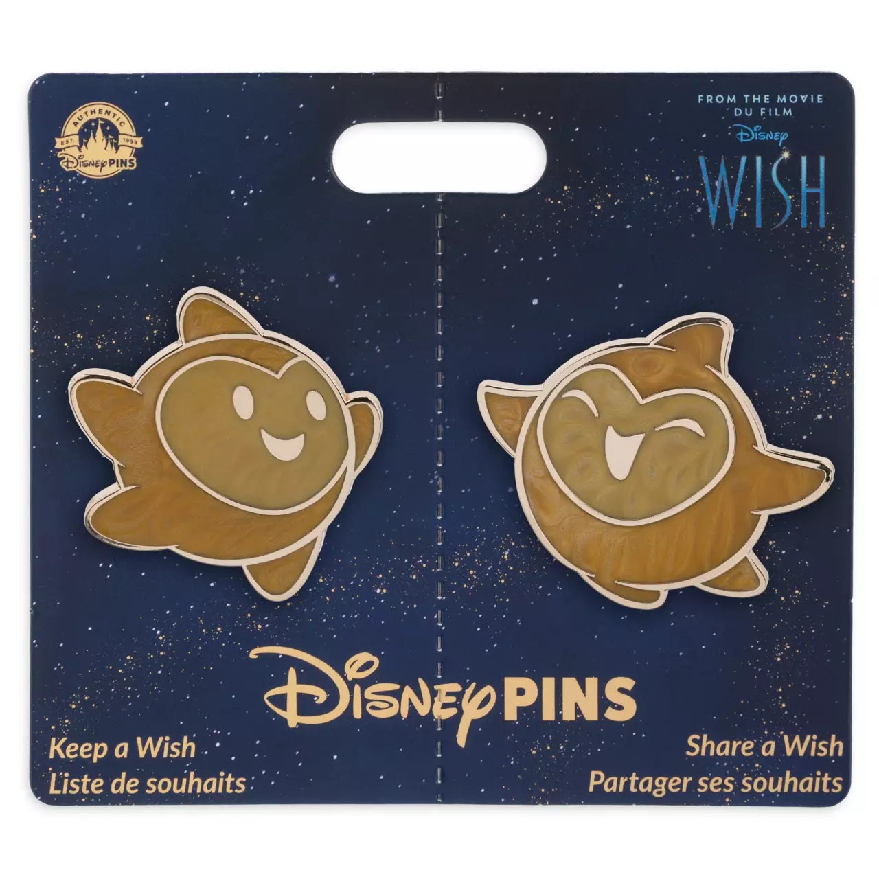 Disney Star ''Keep a Wish, Share a Wish'' Pin Set – Wish