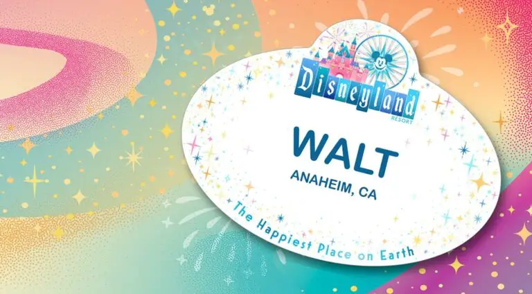 Disneyland Cast Members are Getting a New Nametag