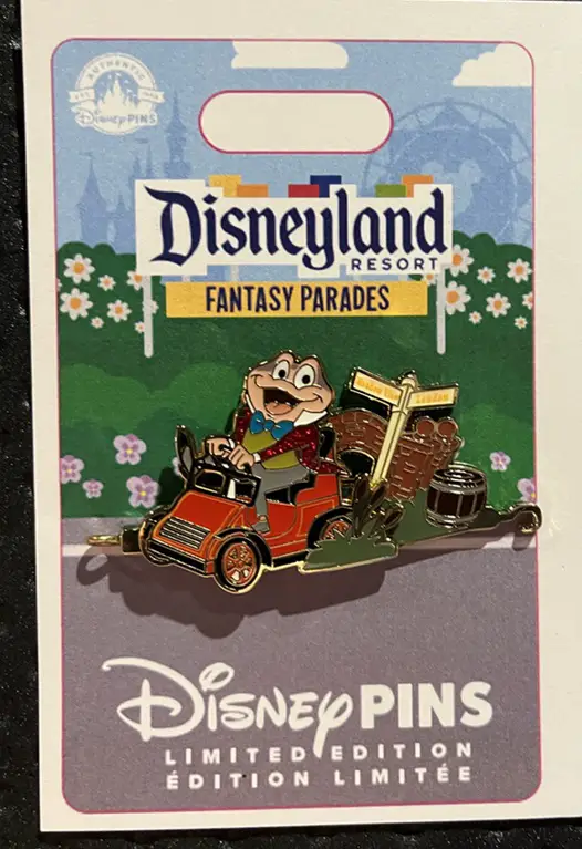 Disneyland Fantasy Parades Pins - Mr Toad