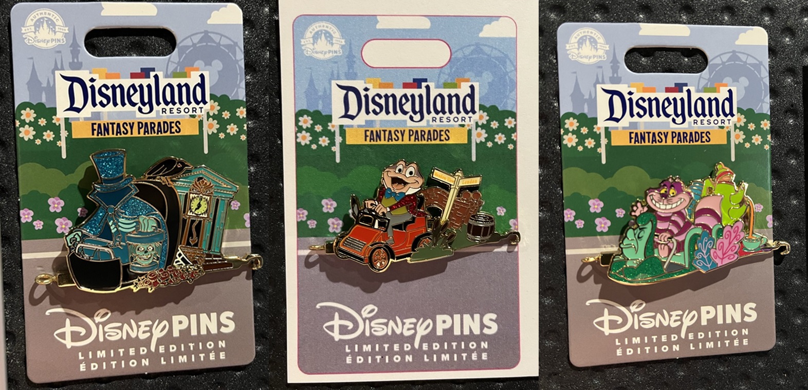 Disneyland Fantasy Parades Pins - Q1