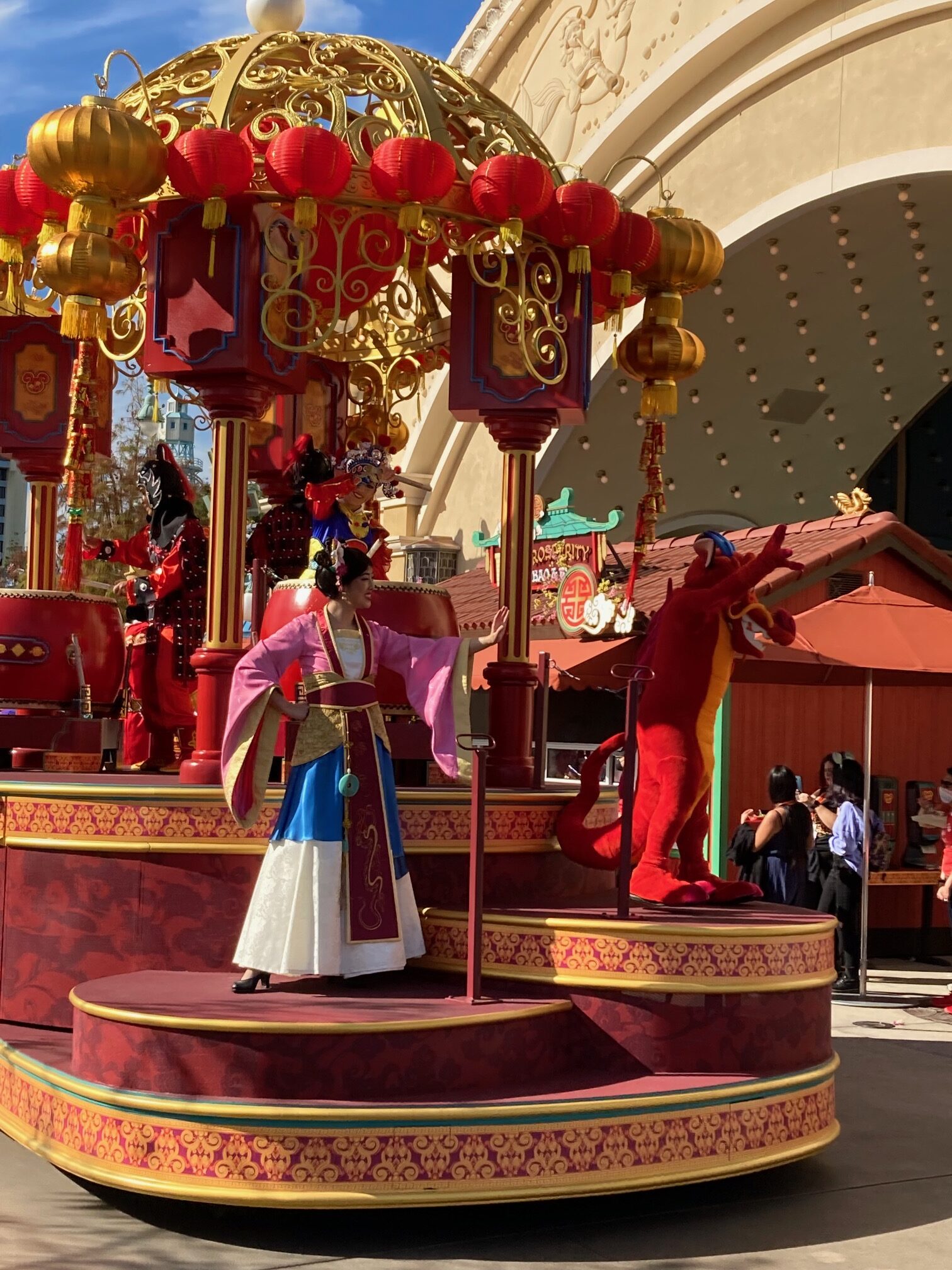 Mulan's Lunar New Year Procession at Disney California Adventure Park