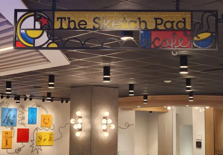 The Sketch Pad Café Now Open at Disney's Paradise Pier Hotel