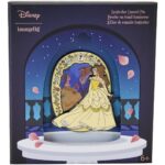 Beauty and The Beast Belle Lenticular 3 Inch Collector Box Pin