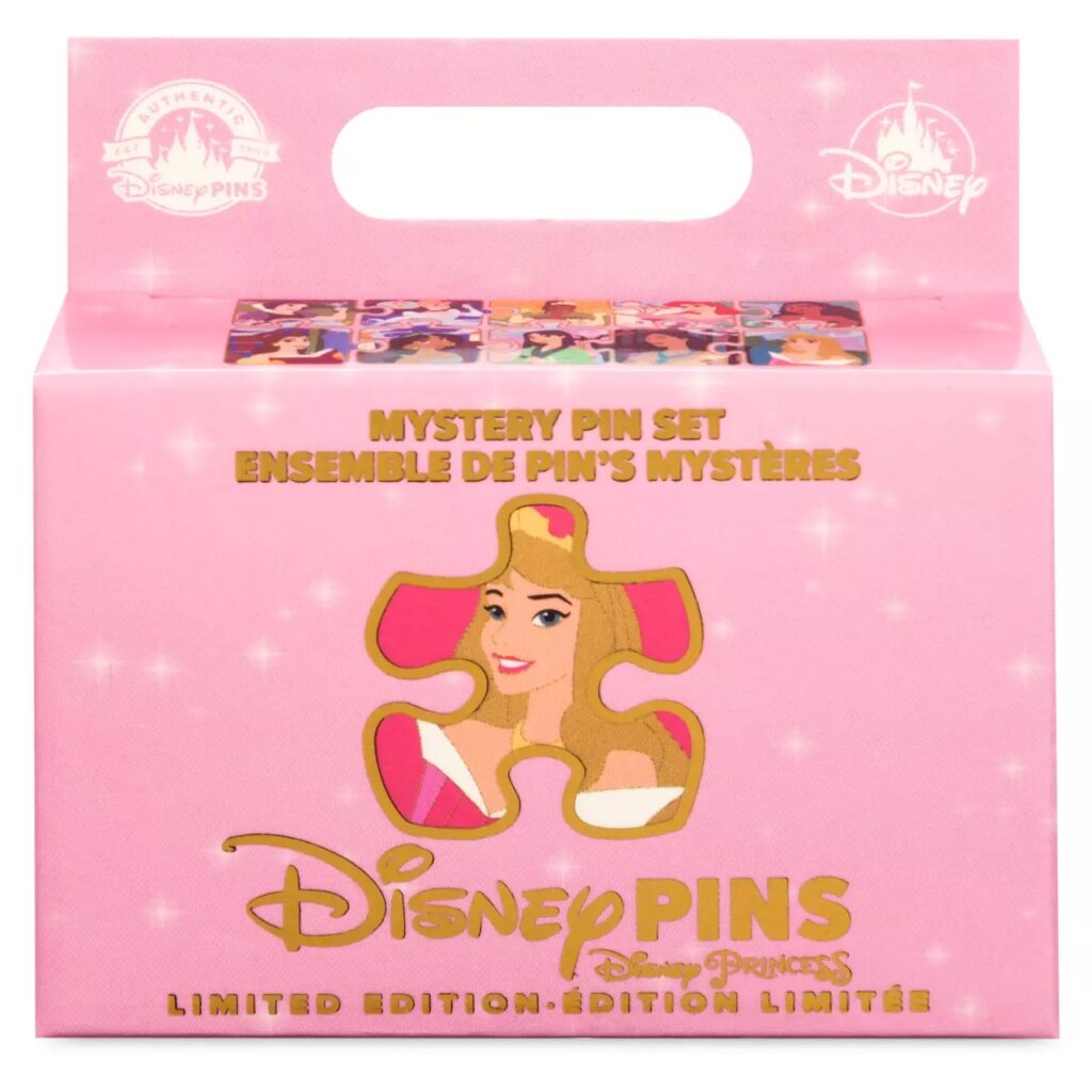 Disney Princess Puzzle Piece Mystery Pin Set – 1-Pc. – Limited Edition Box