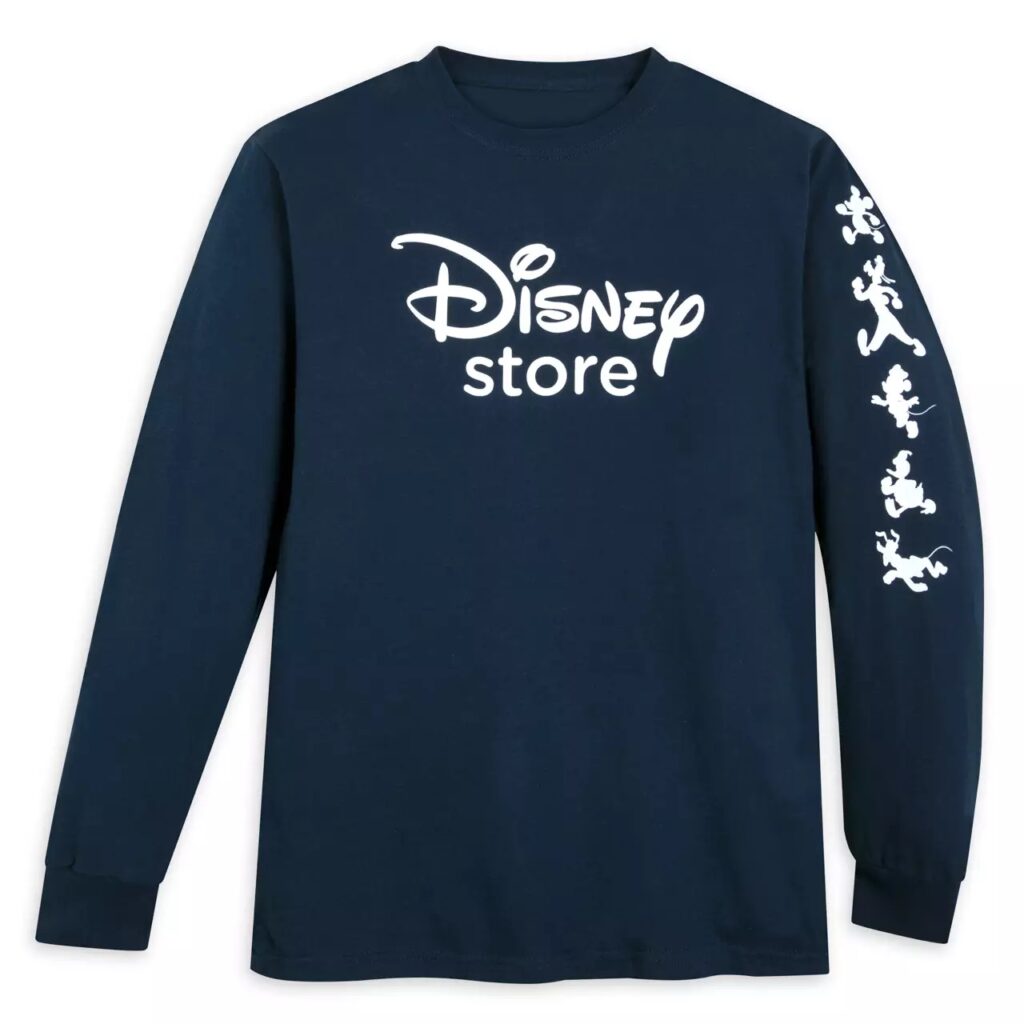 Disney Store Logo Long Sleeve T-Shirt for Adults