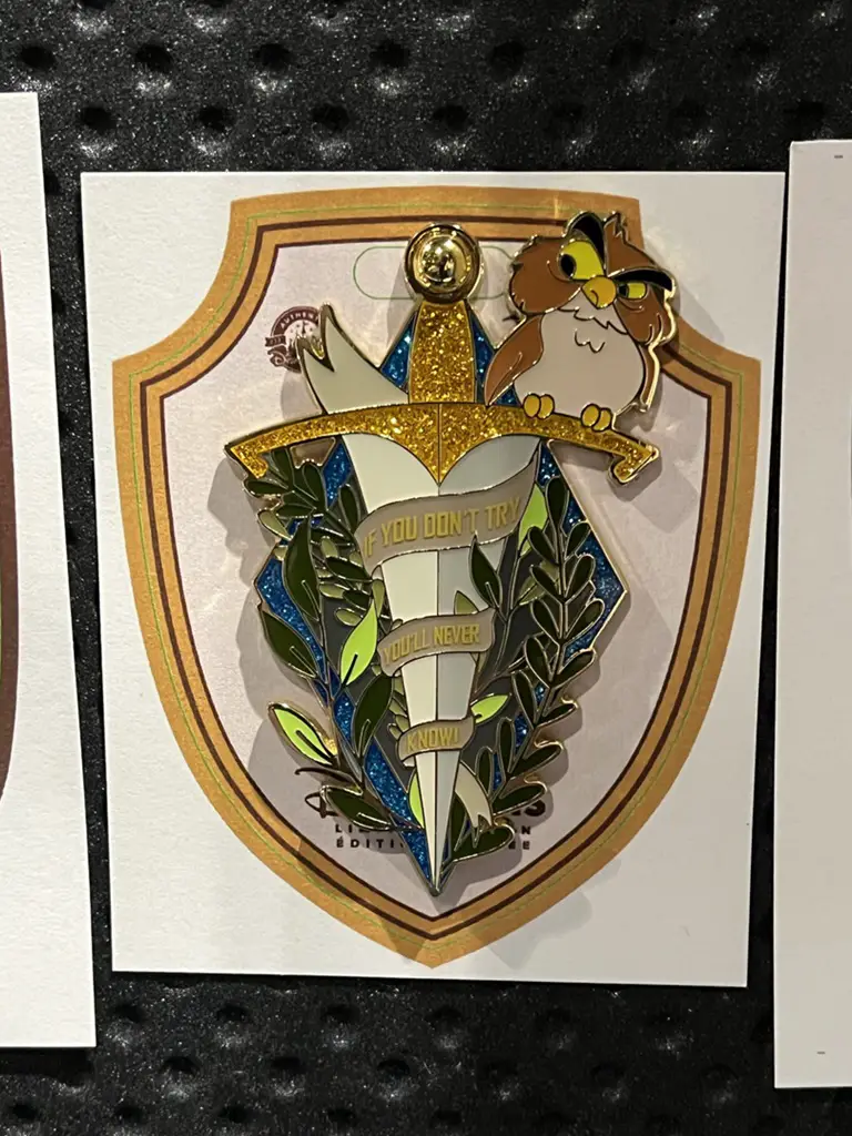 Disney Tales of the Sword Collection - Archimedes Pins Released March 12 2024