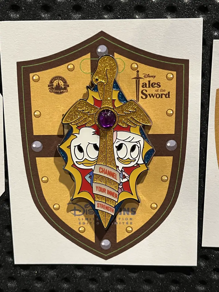 Disney Tales of the Sword Collection - Ducktales Pins Released March 12 2024