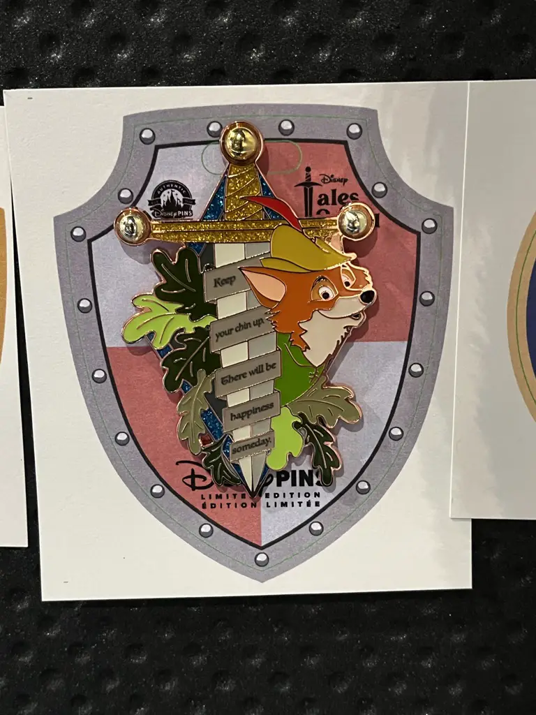 Disney Tales of the Sword Collection - Robin Hood Pins Released March 12 2024