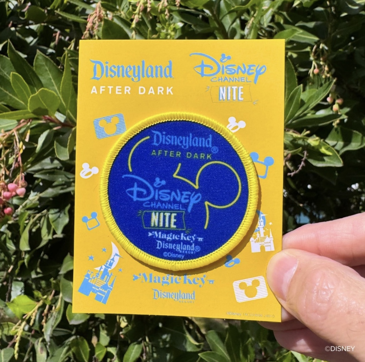 Disneyland After Dark Disney Channel Nite Magic Key Exclusive Patch