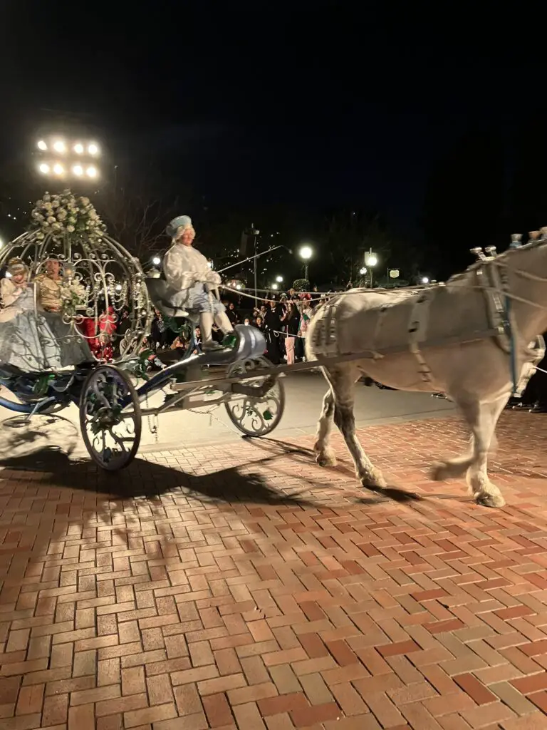 Disneyland After Dark Sweethearts' Nite Royal Cavalcade Cinderella Horse