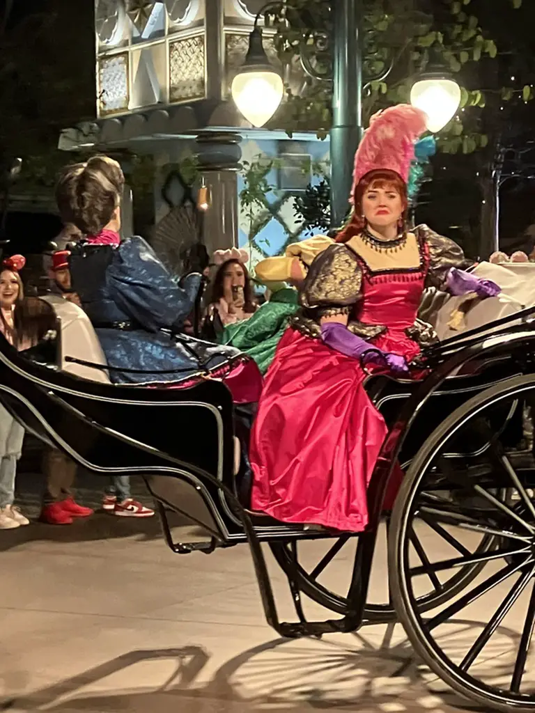 Disneyland After Dark Sweethearts' Nite Royal Cavalcade Cinderella Stepsisters