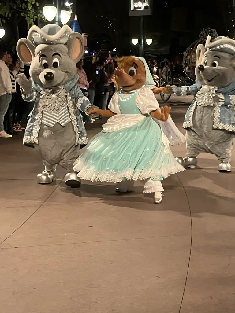 Disneyland After Dark Sweethearts' Nite Royal Cavalcade Cinderella Supporting Cast