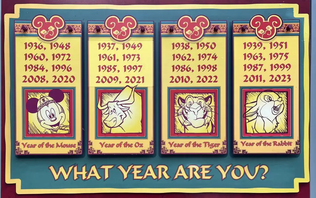 Lunar New Year - What Year Are You - 2