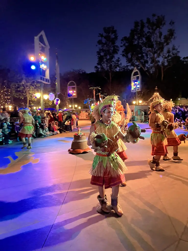 Magic Happens at Disneyland at Night with Moana Kakamora - 11