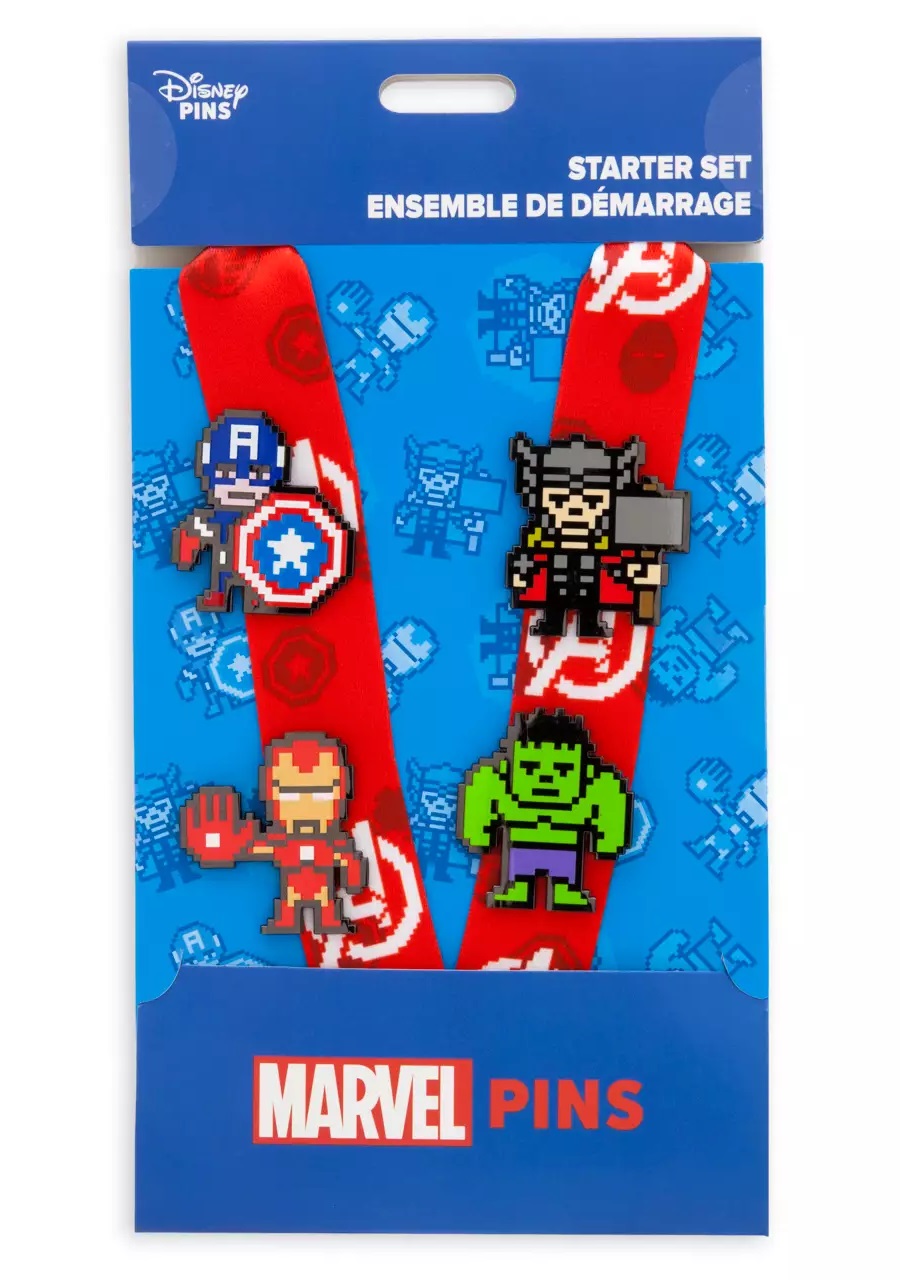 Marvel's Avengers Pin Trading Starter Set