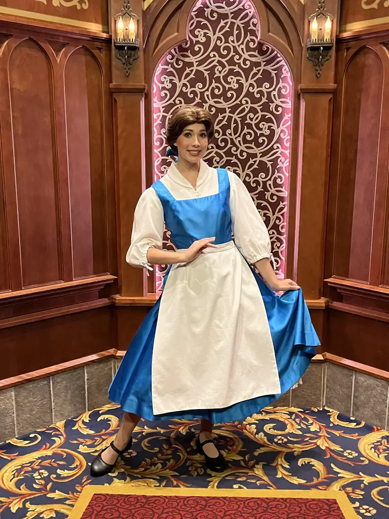 Meet Your Favorite Disney Princess in the Fantasyland Royal Hall - Belle