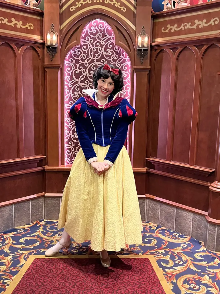 Meet Your Favorite Disney Princess in the Fantasyland Royal Hall - Snow White