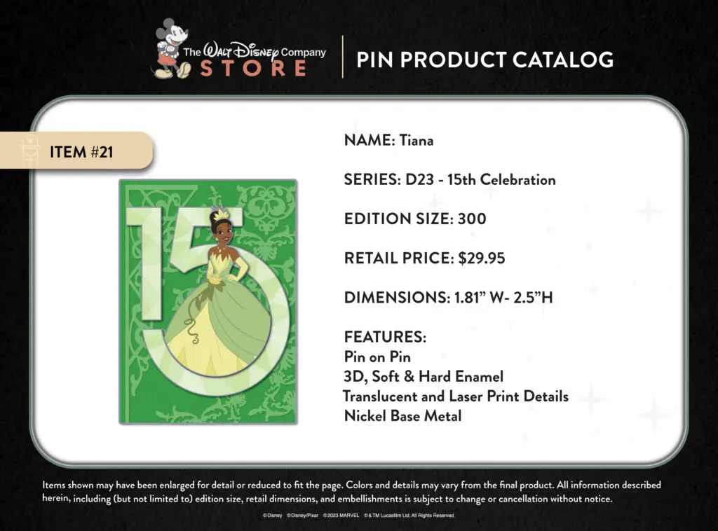 TWDC Store Pin Catalog Page 11