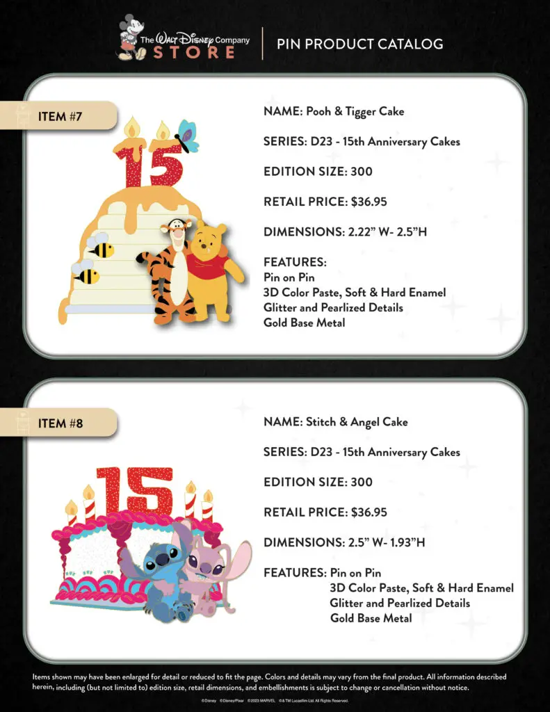 TWDC Store Pin Catalog Page 4