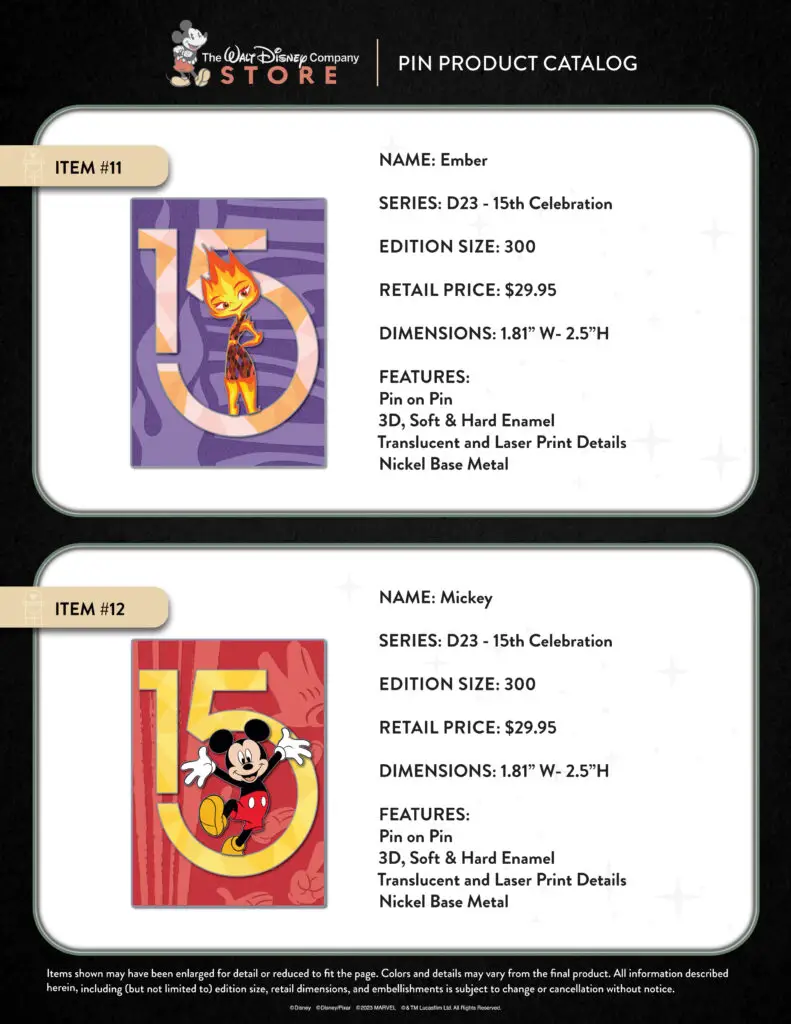 TWDC Store Pin Catalog Page 6