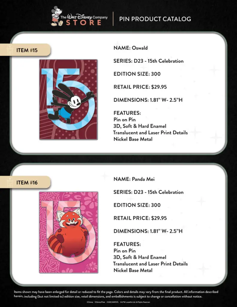 TWDC Store Pin Catalog Page 8