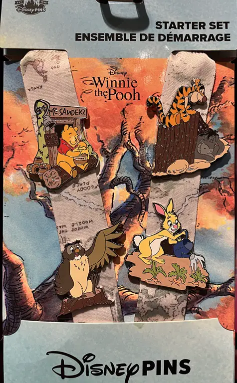 Winnie The Pooh Pin Trading Starter Set