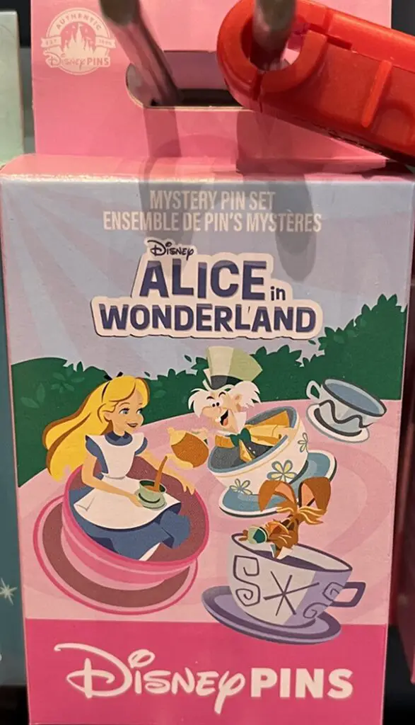 Alice in Wonderland Open Edition Mystery Pin Set