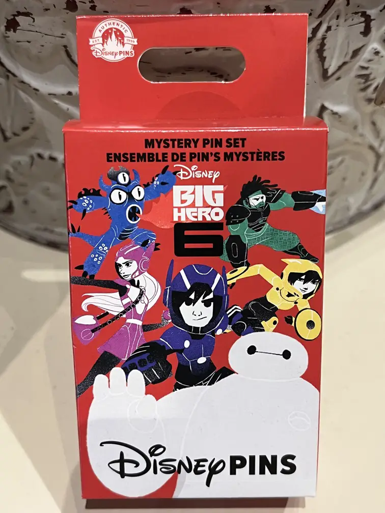Disney Big Hero 6 Mystery Blind Box Pin Set-1