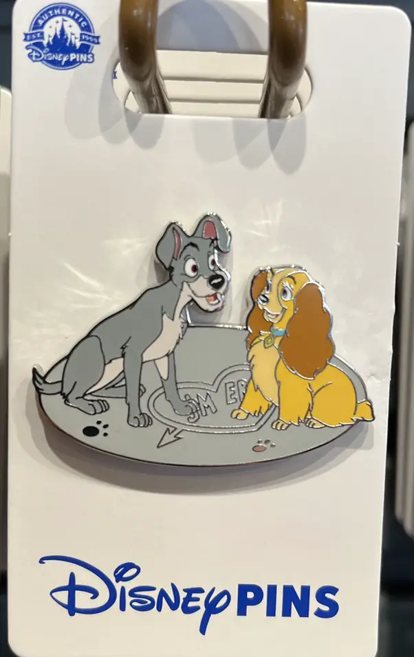 Disney Parks Lady & Tramp Open Edition Pins - 16