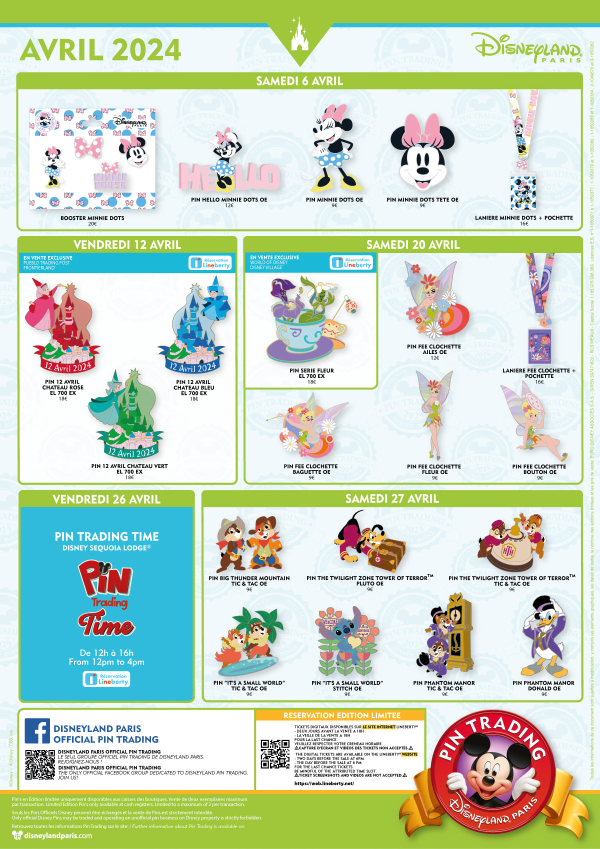 Disneyland Paris April 2024 Pin Release Schedule Disney Mouseketeer