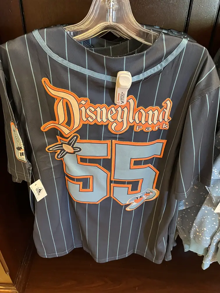 Disneyland Tomorrowland Baseball Jersey Back