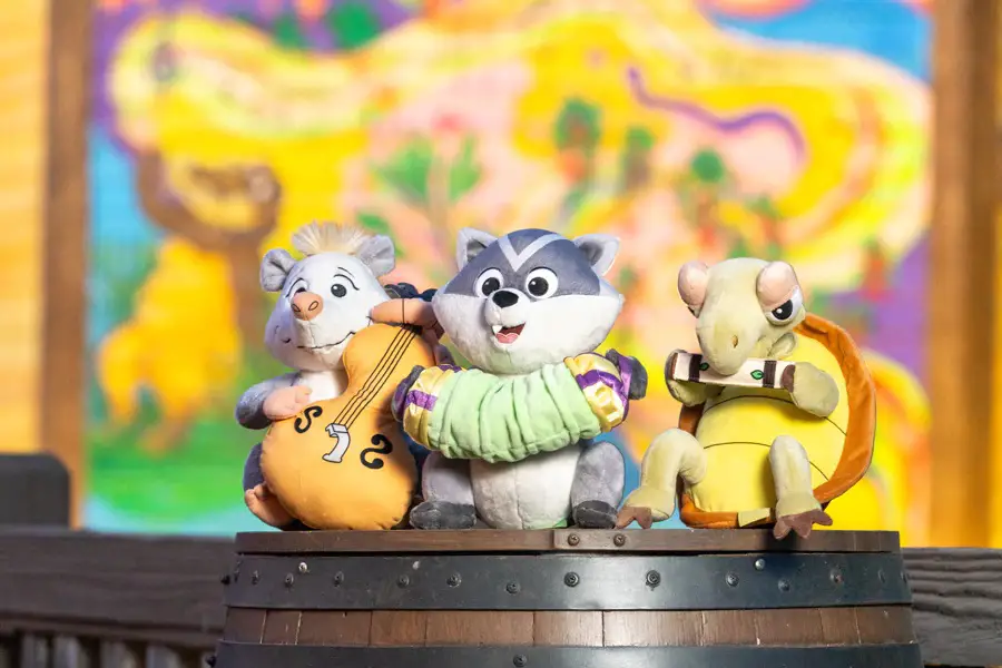 Introducing New Critters Coming To Tiana's Bayou Adventure Plushies