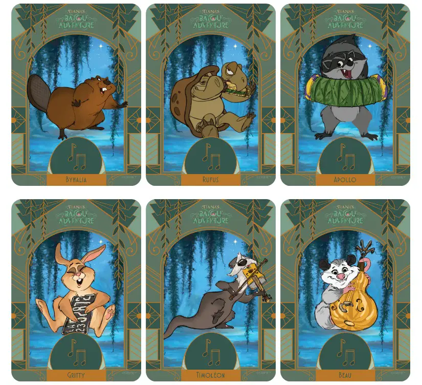 Introducing New Critters Coming To Tiana's Bayou Adventure