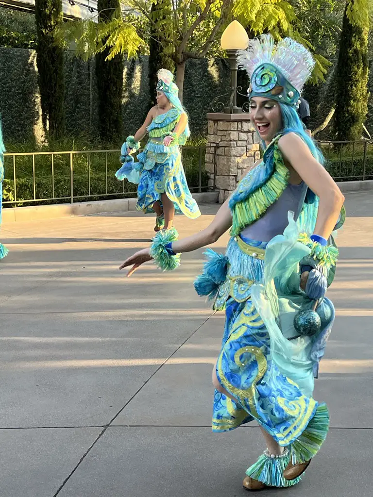 Magic Happens with Moana's Ocean Wave Dancers