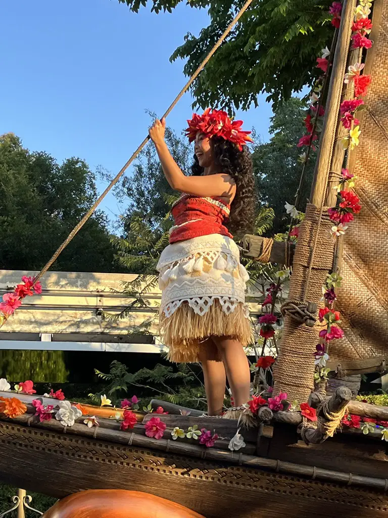 Moana at Disneyland