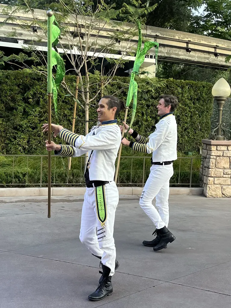 The Princess and the Frog Flag Bearers