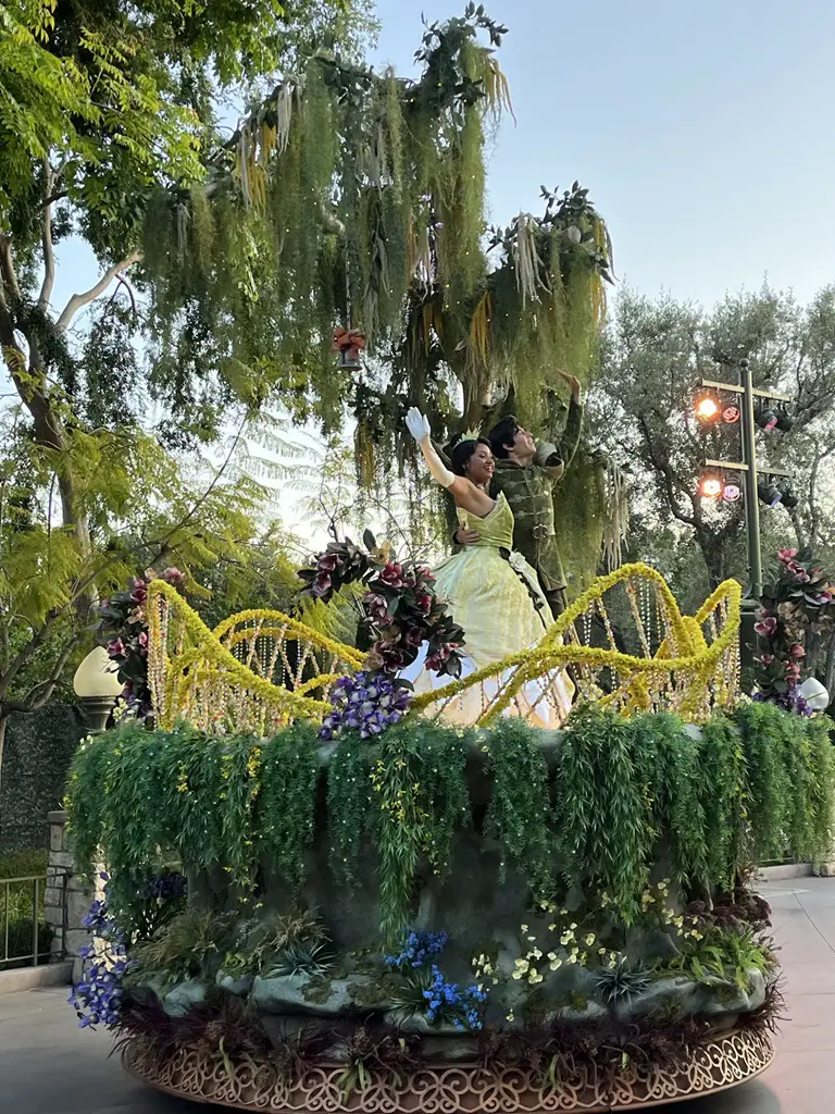 The Princess and the Frog Bayou Float