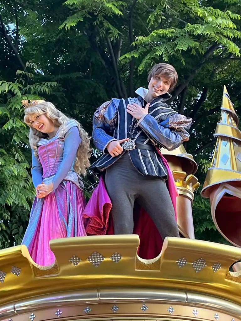 Sleeping Beauty Princess Aurora and Prince Phillip