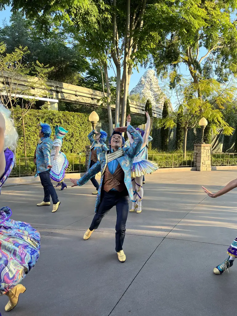 Magic Happens with Mickey's Entourage of Dancers