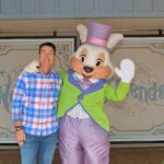 Mr. Bunny is meeting guests through Easter at Disneyland Park