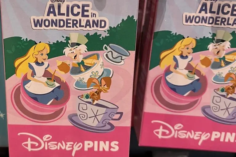 New Alice in Wonderland Pins at Disney Parks