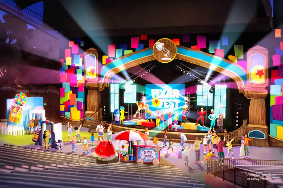 Pixar Pals Playtime Party at Fantasyland Theatre in Disneyland Park